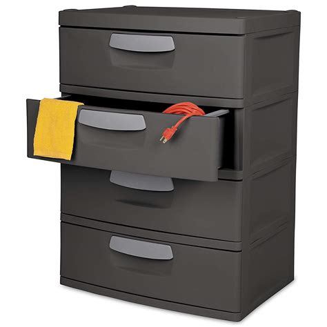 sterilite storage cabinets with drawers